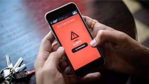 mensajes y llamadas de alerta por alarma